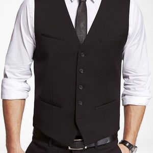 Express Suits & Blazers - NEW NWT MEN'S EXPRESS $79 BLACK STRETCH SUIT VEST Express Suits & Blazers - NEW NWT MEN'S EXPRESS $79 BLACK STRETCH SUIT VEST